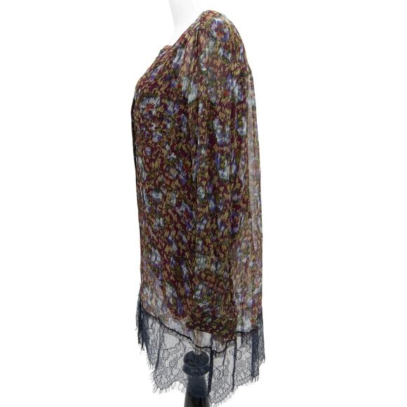 Soft Surroundings Women's Sheer Floral Tunic With Tank Top Size Medium - Picture 2 of 11